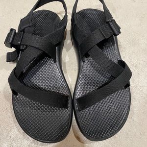 WORN ONCE Black Chacos!
